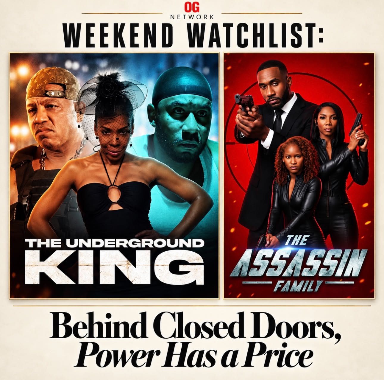 OG Network Weekend Watchlist: Behind Closed Doors, Power Has a Price