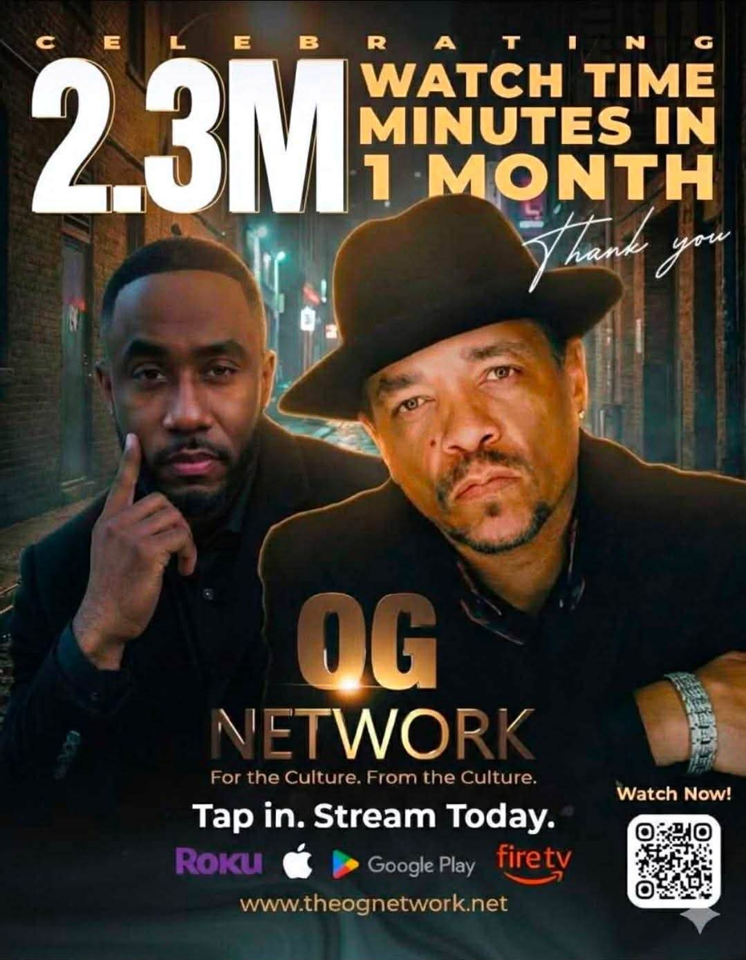 Ice-T and Big Court Launch OG Network to Elevate Urban Creators and Independent Voices