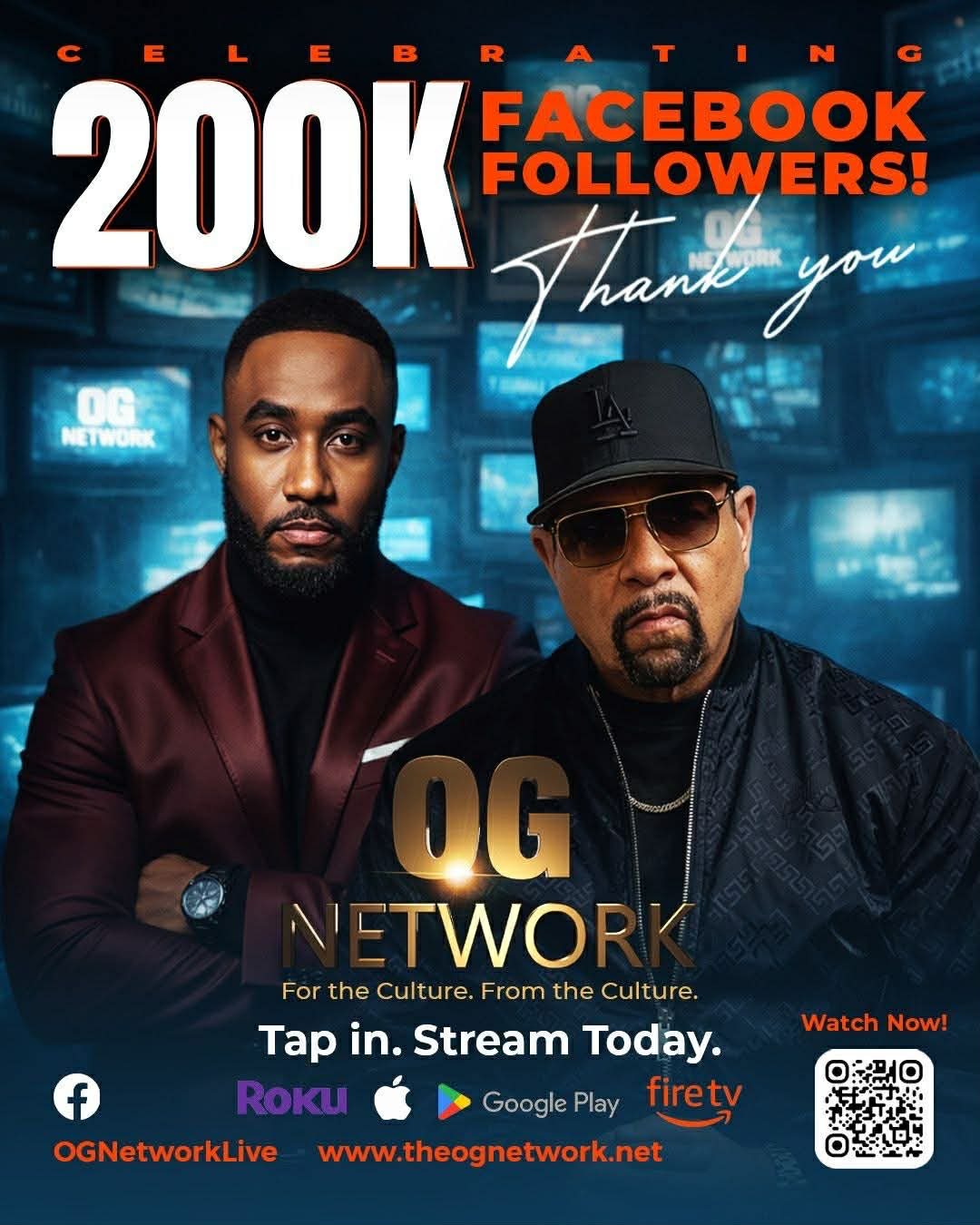 OG Network Celebrates 200K Facebook Followers as Its Cultural Momentum Continues to Grow