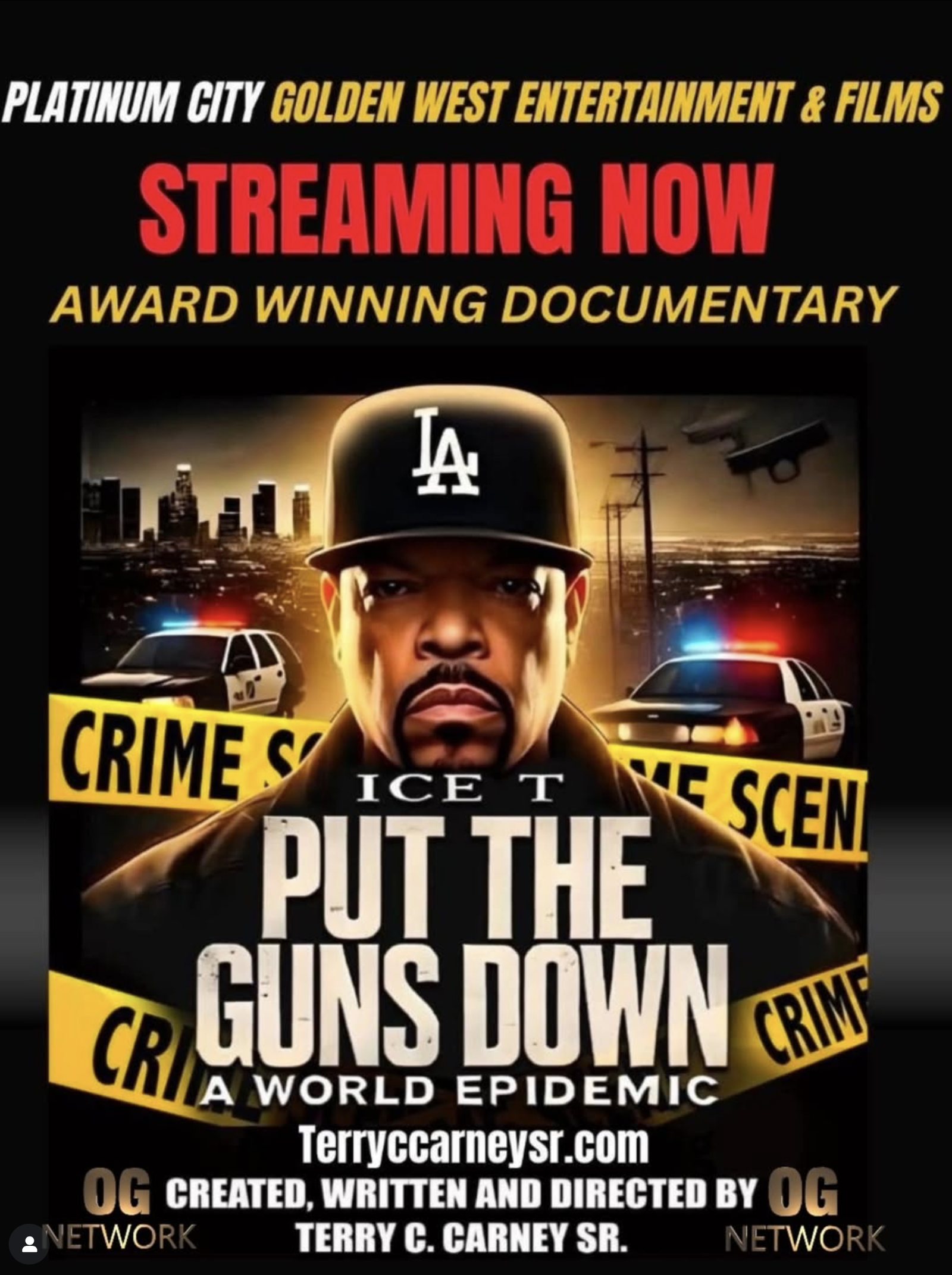 Ice-T Sounds the Alarm: America’s Gun Crisis EXPOSED in New OG Network Drop!